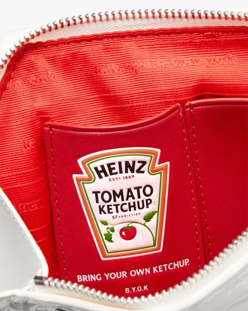 Heinz X Kate Spade Ketchup Packet Crossbody Purse