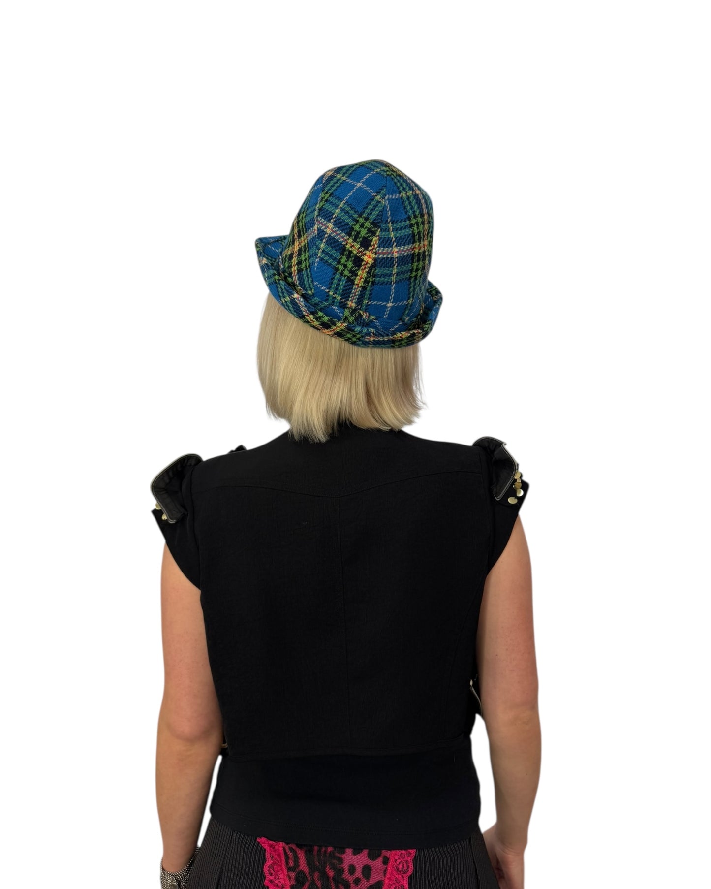 Cropped Zippered Vest