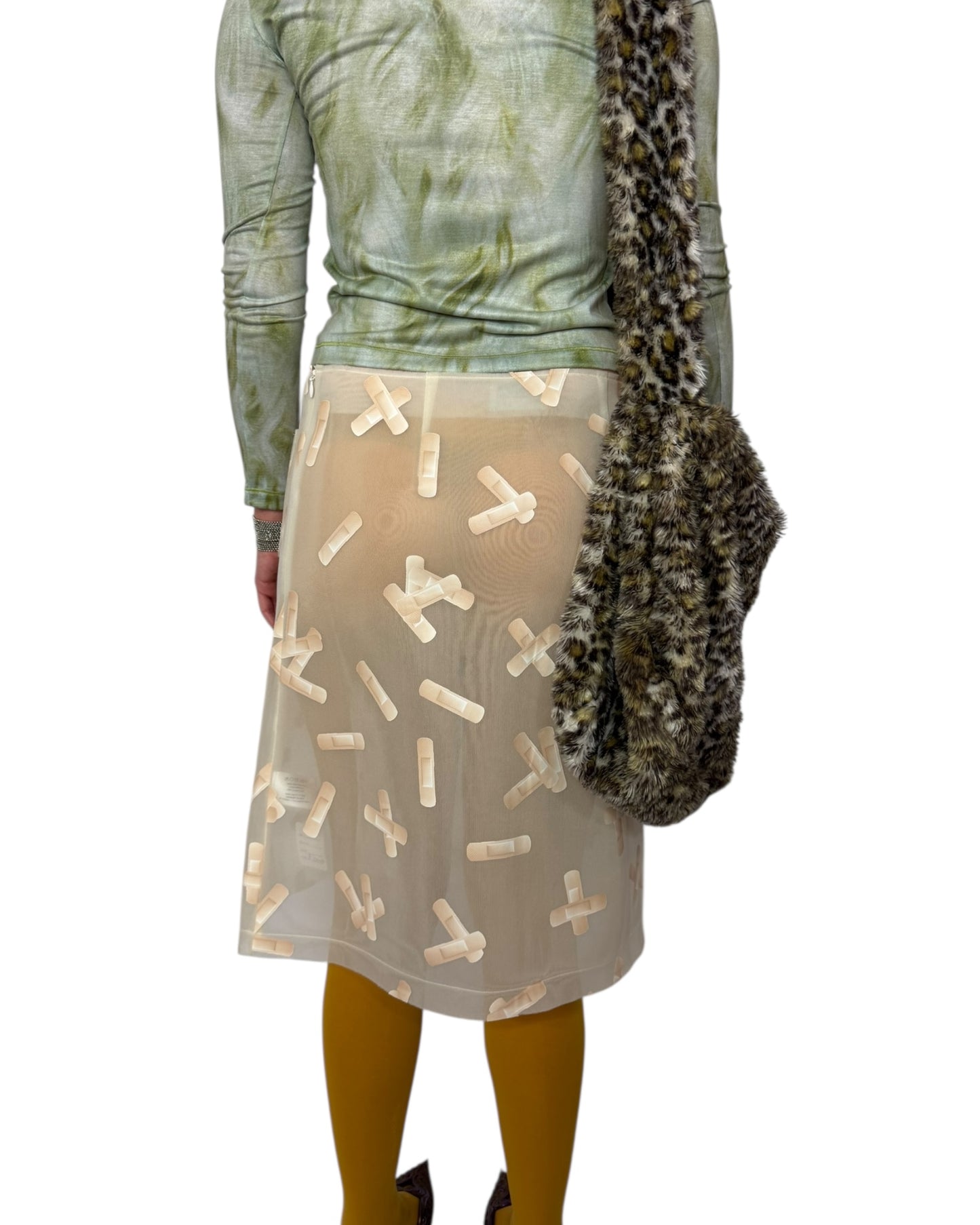 Ashley Williams Bandaid Skirt