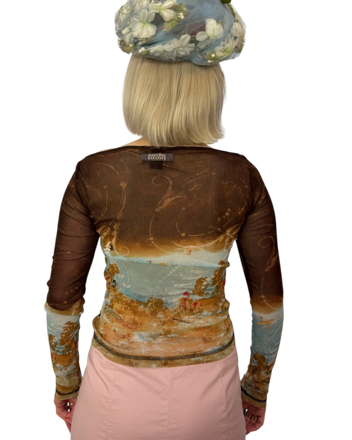 Jean Paul Gaultier Jeans Mesh Shirt