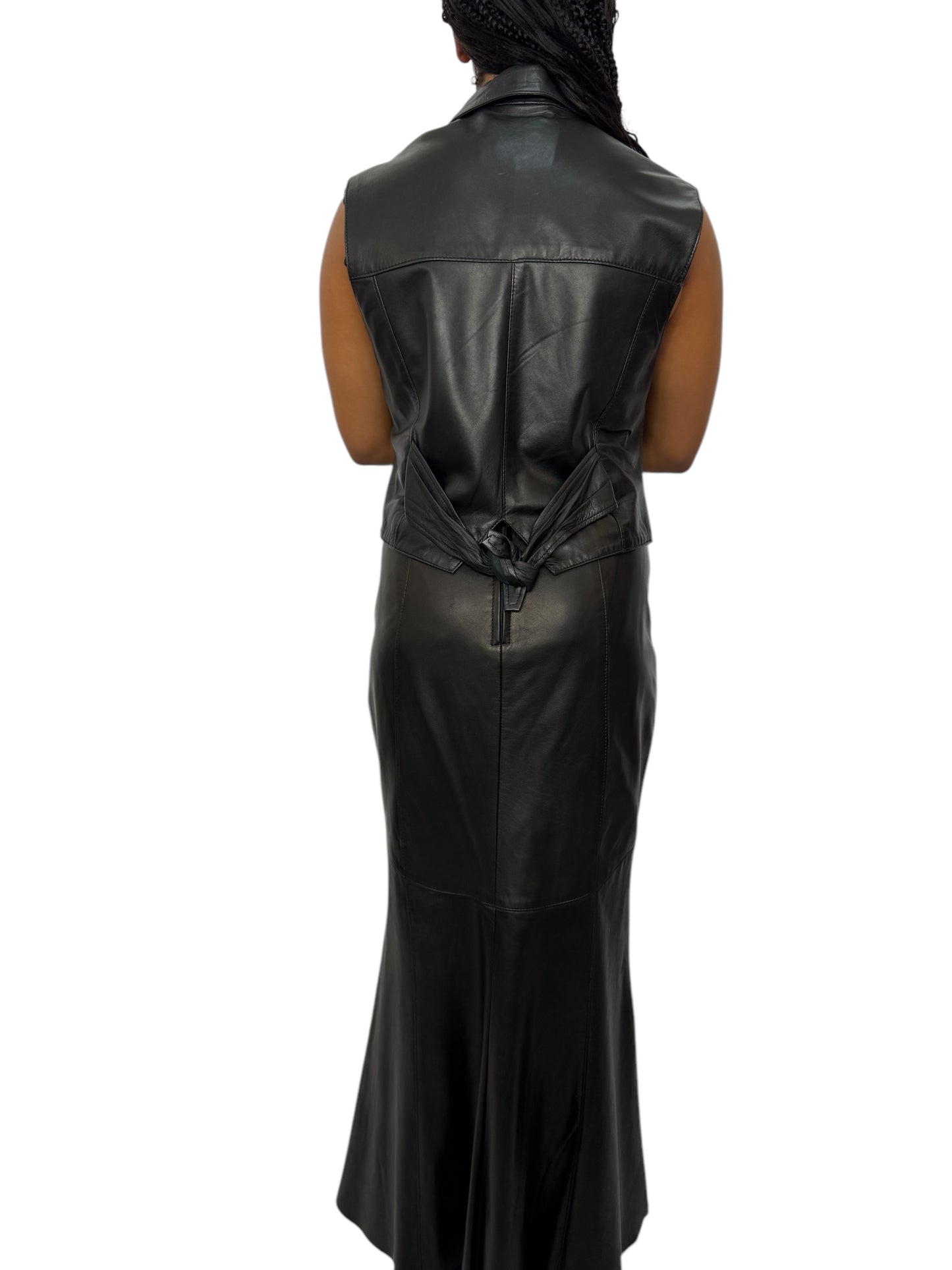 1980's Leather Vest