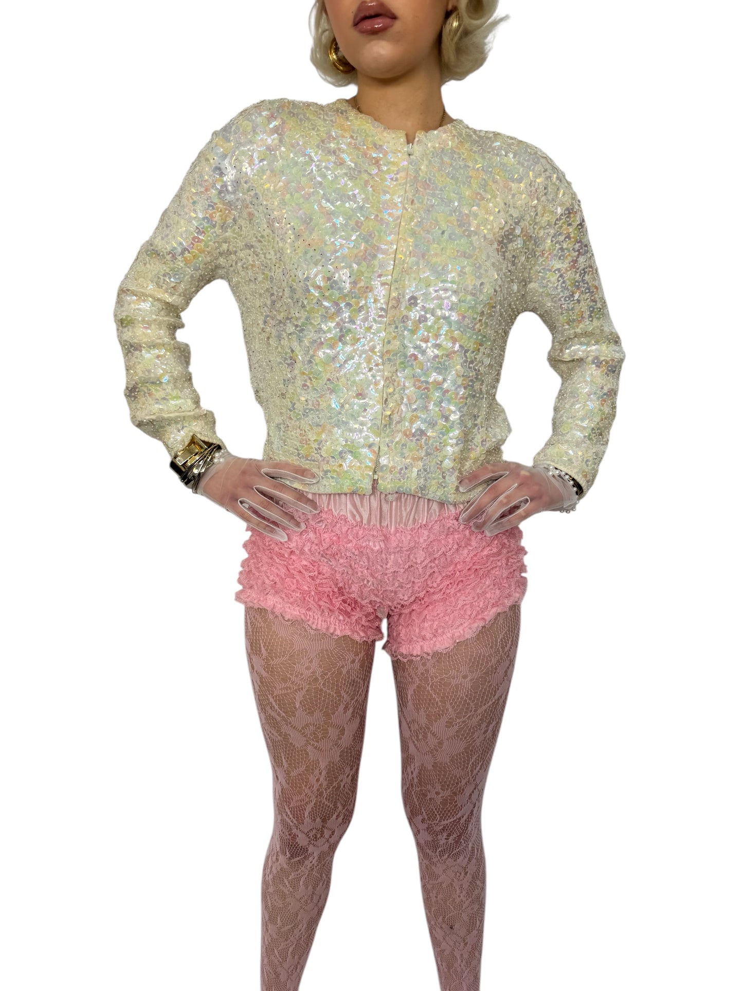 60's/70's Fully Sequinned Sweater