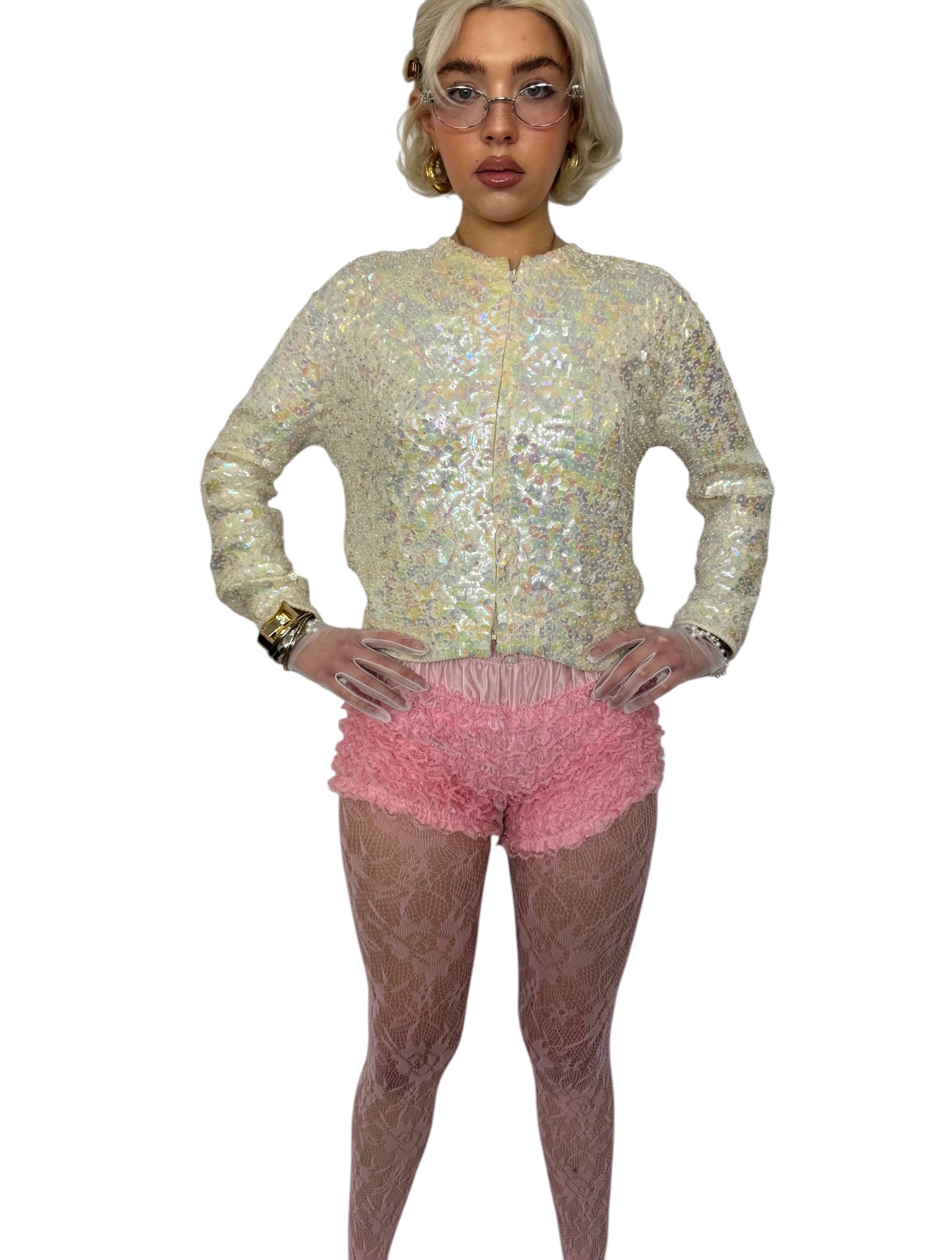 60's/70's Fully Sequinned Sweater