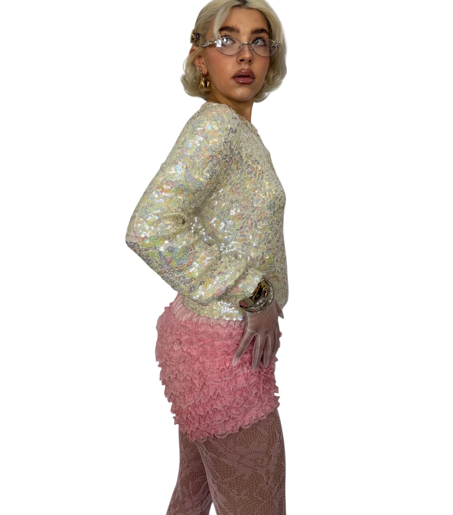 60's/70's Fully Sequinned Sweater