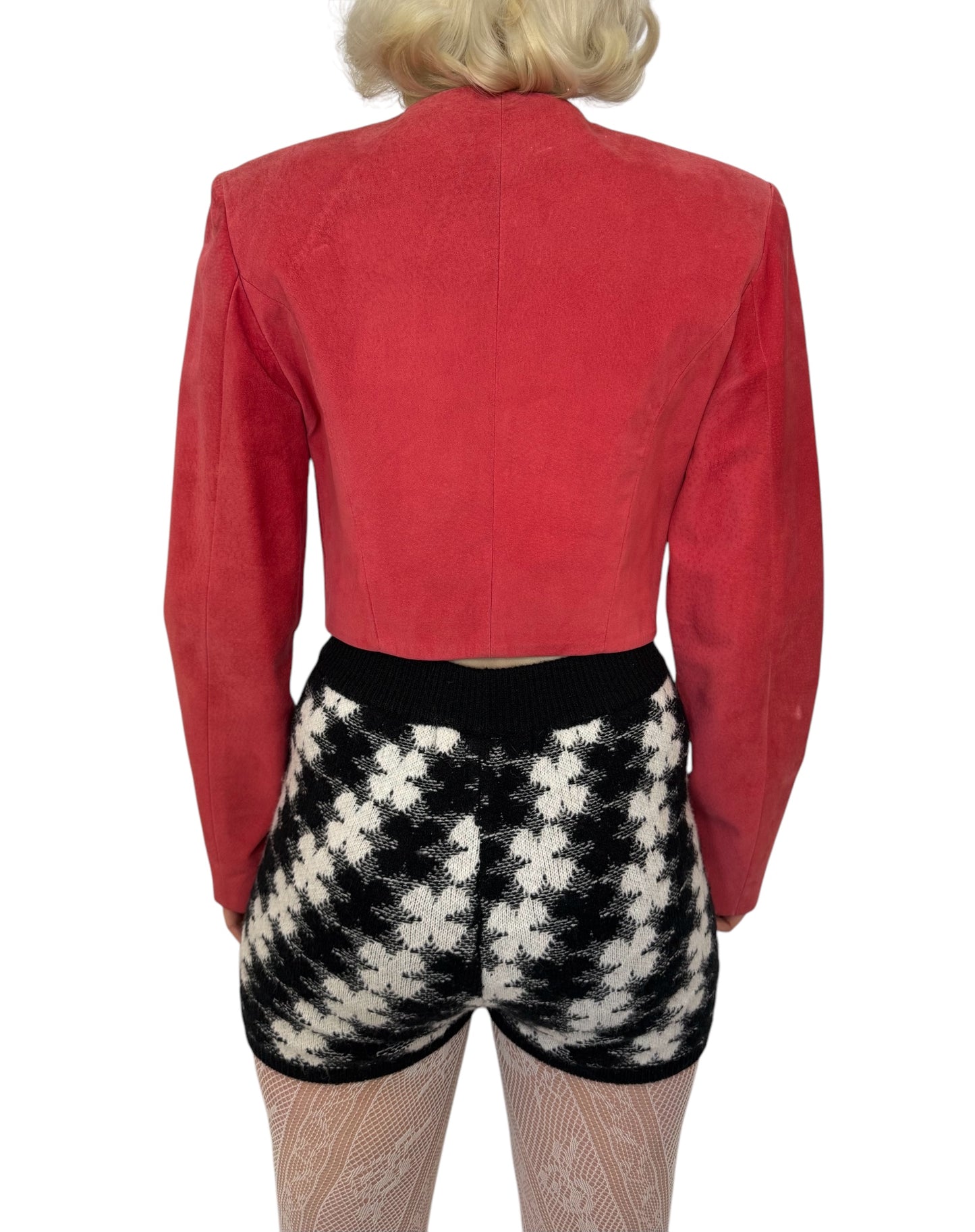 1980's Cropped Danier Leather Jacket