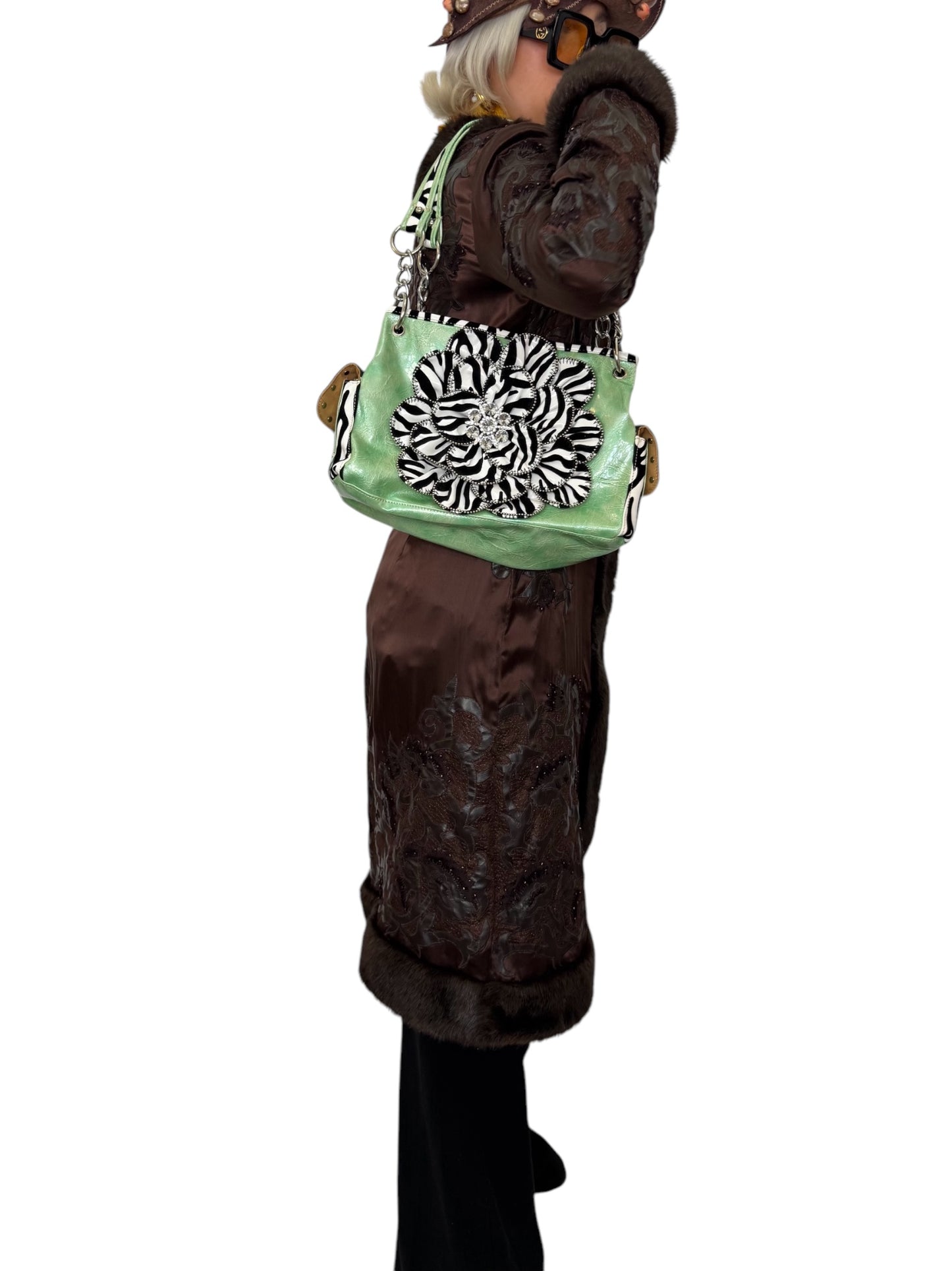 Y2K Mint Green Purse