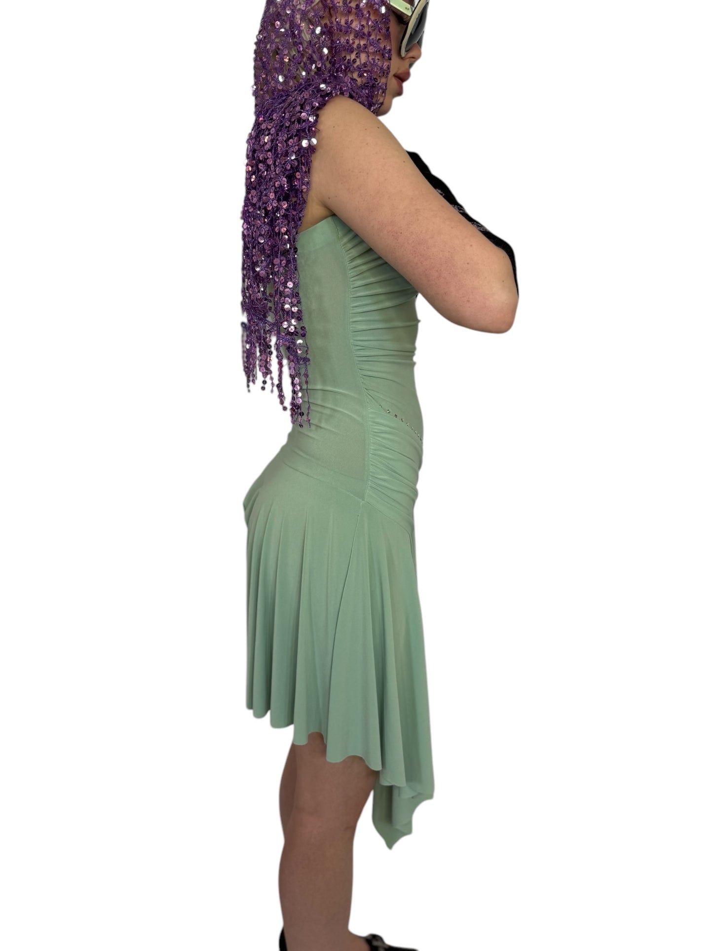 Y2K Strapless Dress