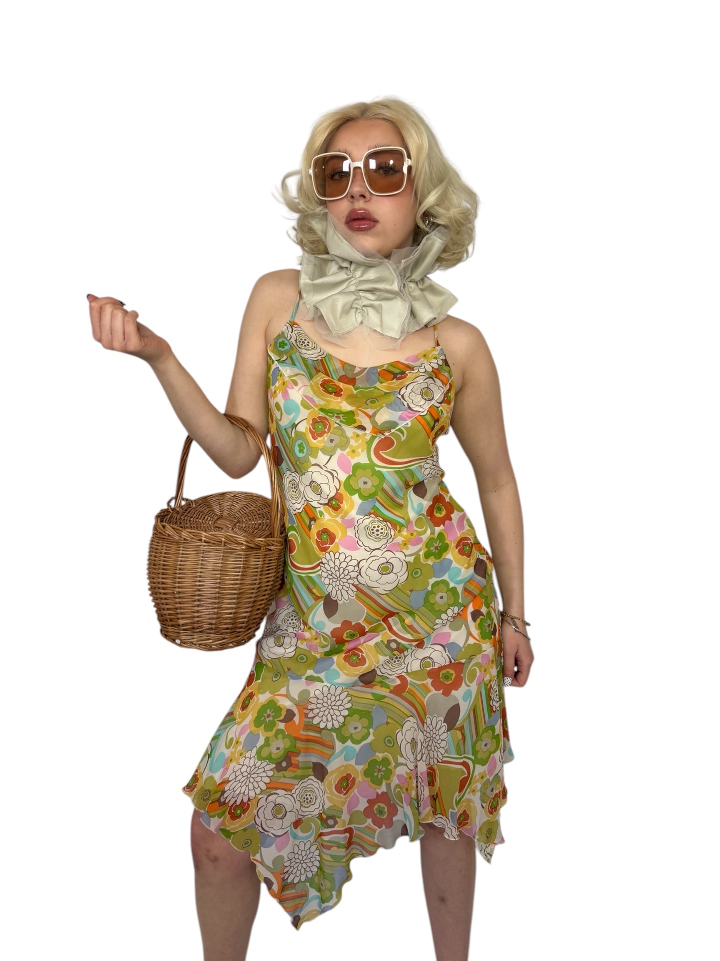 90's 100% Silk Dress
