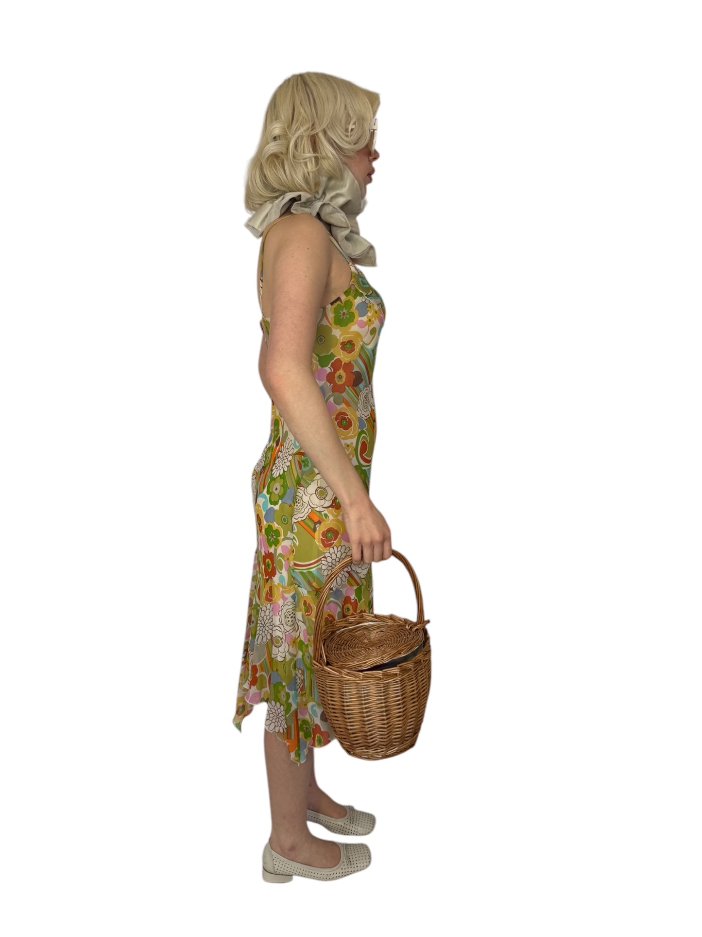 90's 100% Silk Dress