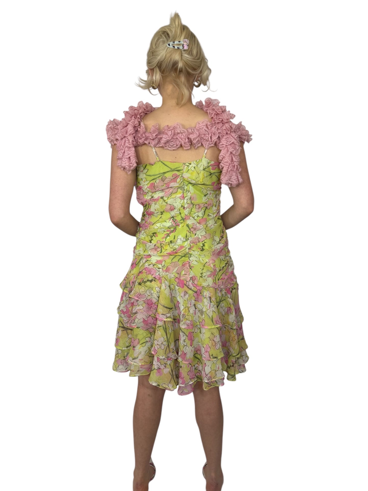 90's Ruffle Dress