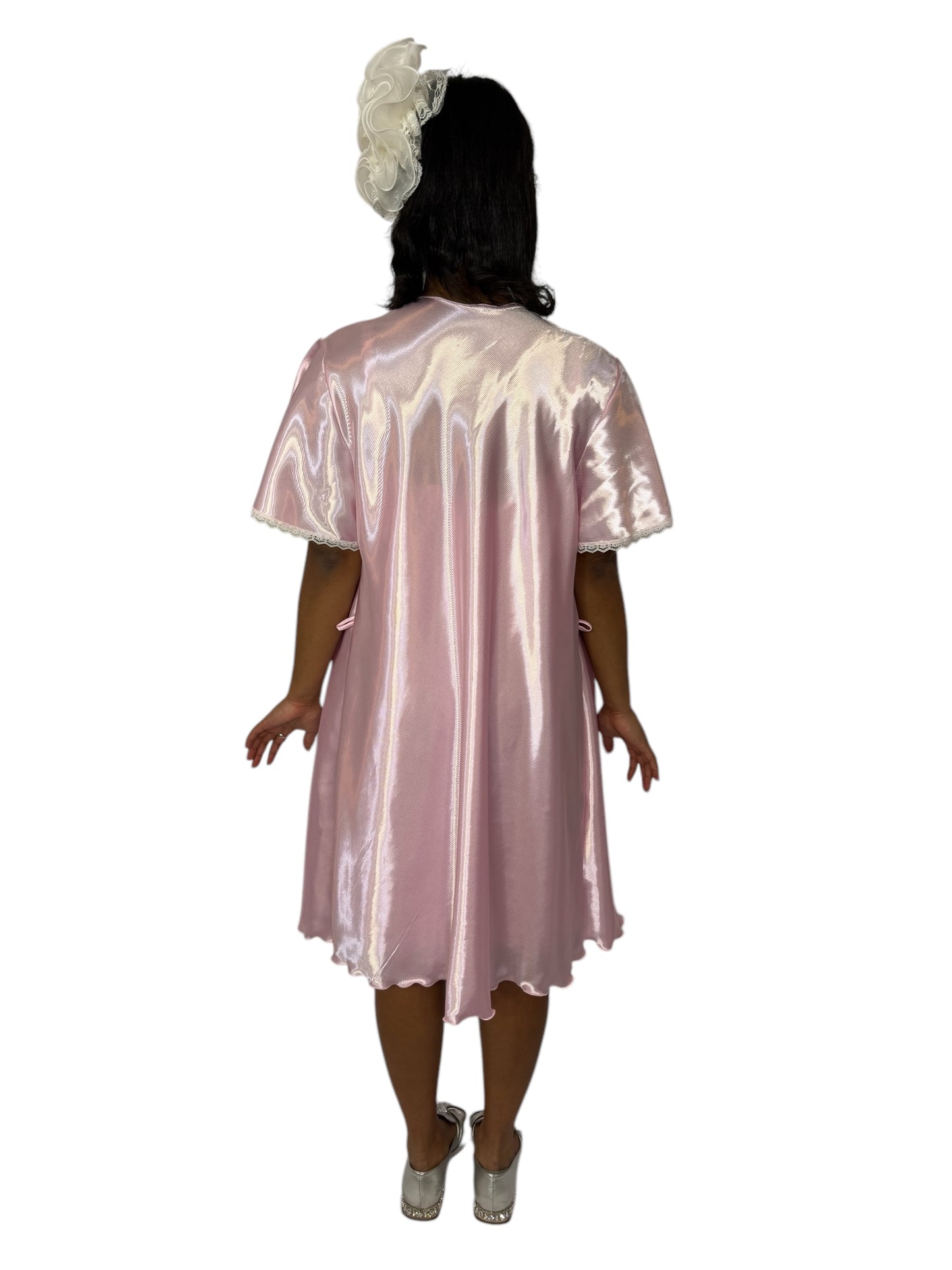 Vintage Mini Slip Dress Set