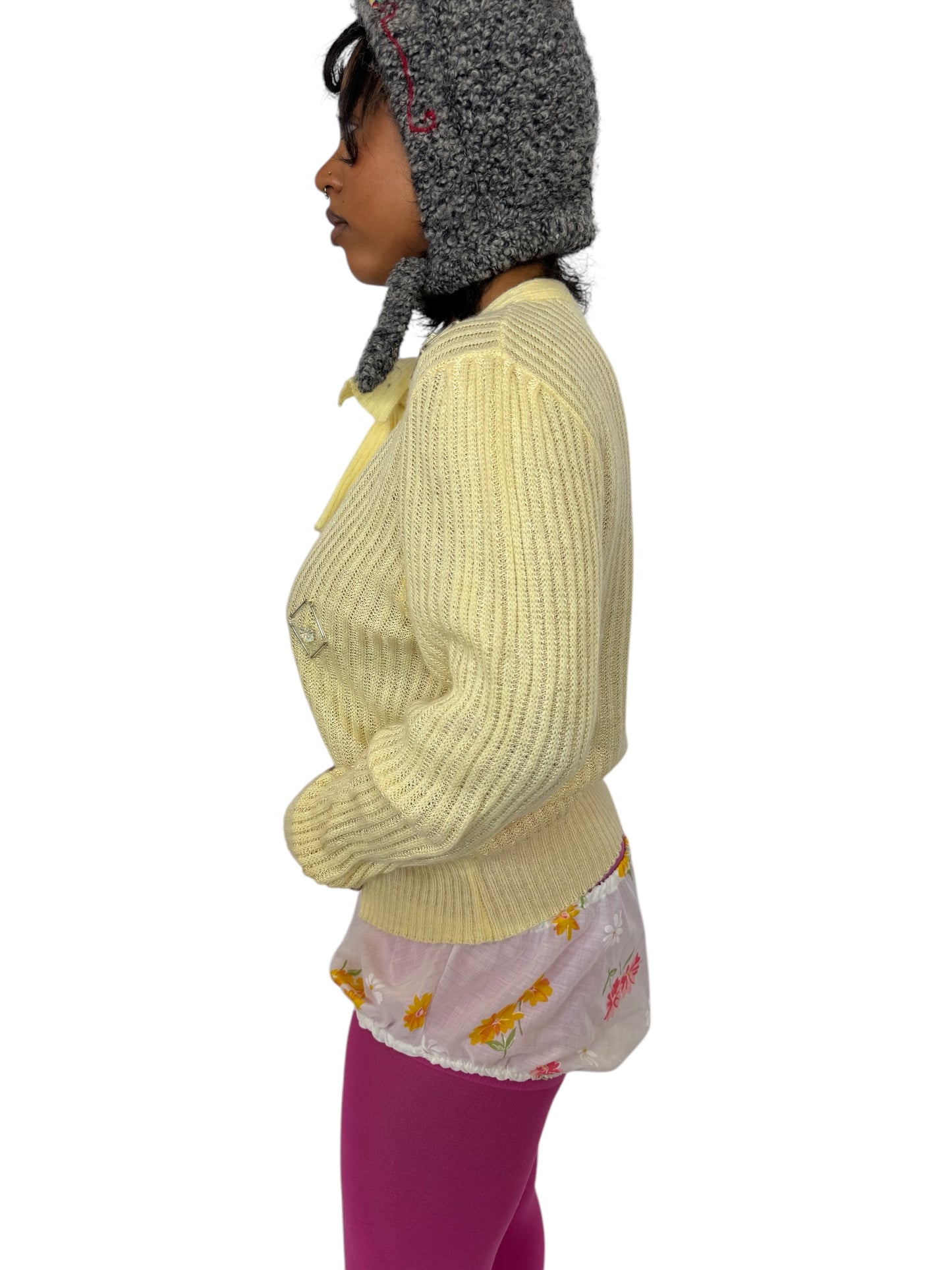 80's Beaded Cardigan