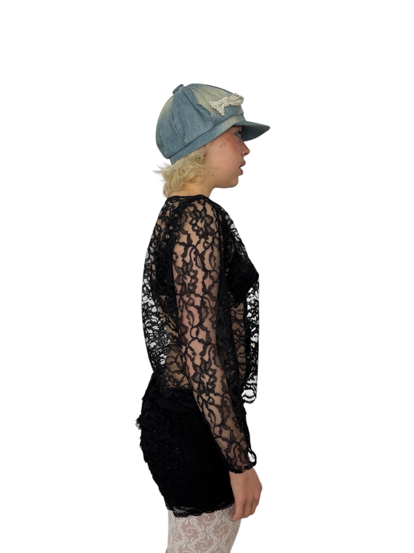 Lace Buttoned Cardigan