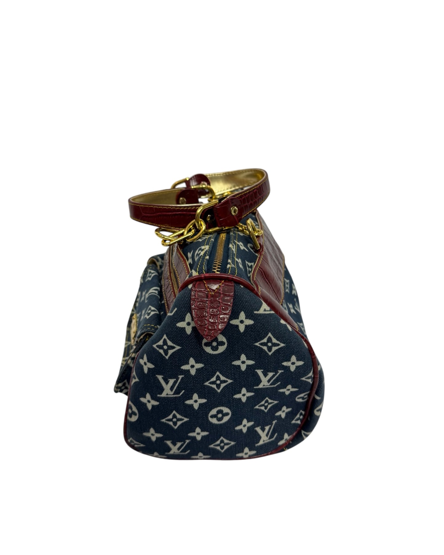 Louis Vuitton Inspired Denim Bag