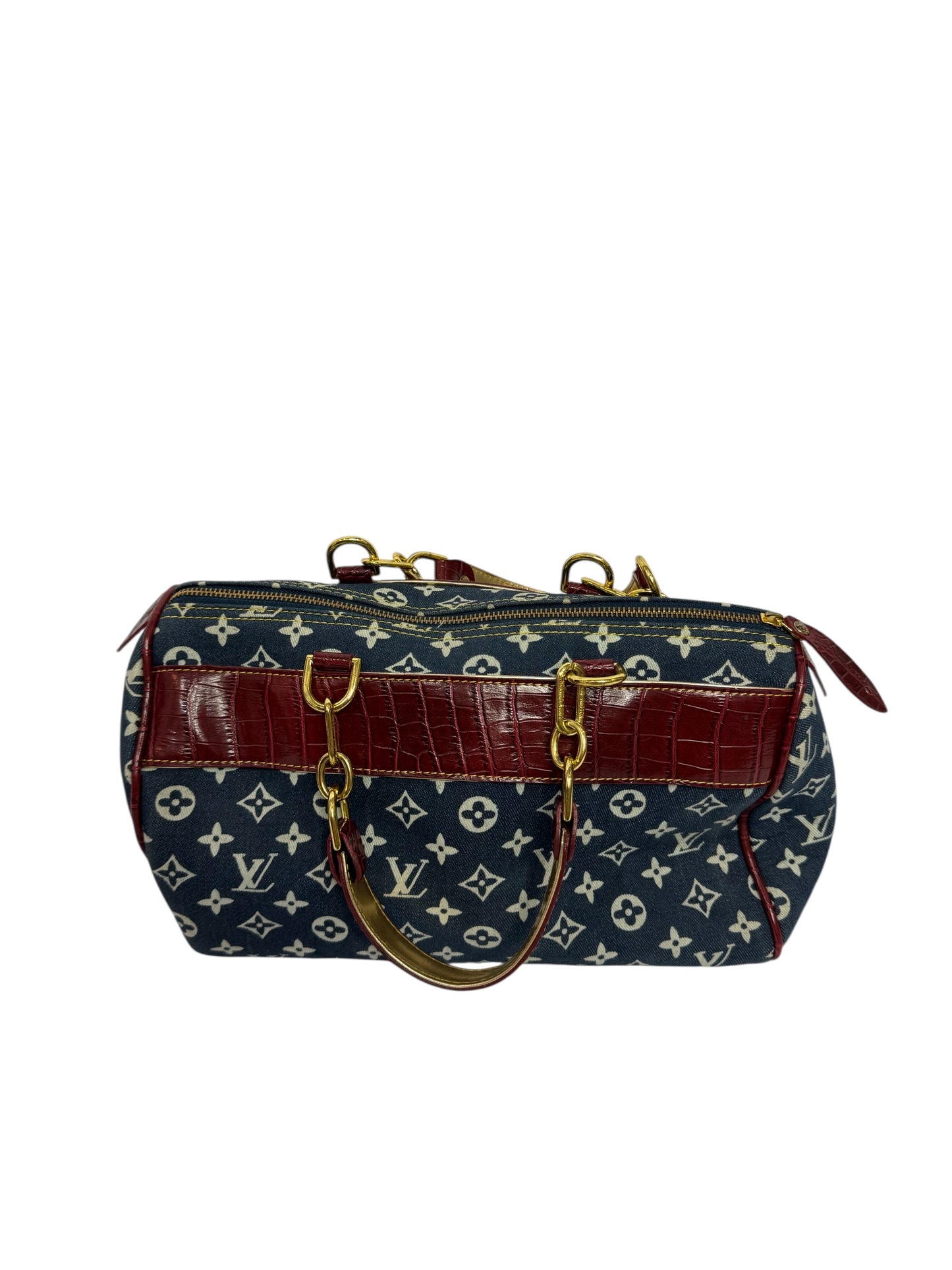 Louis Vuitton Inspired Denim Bag