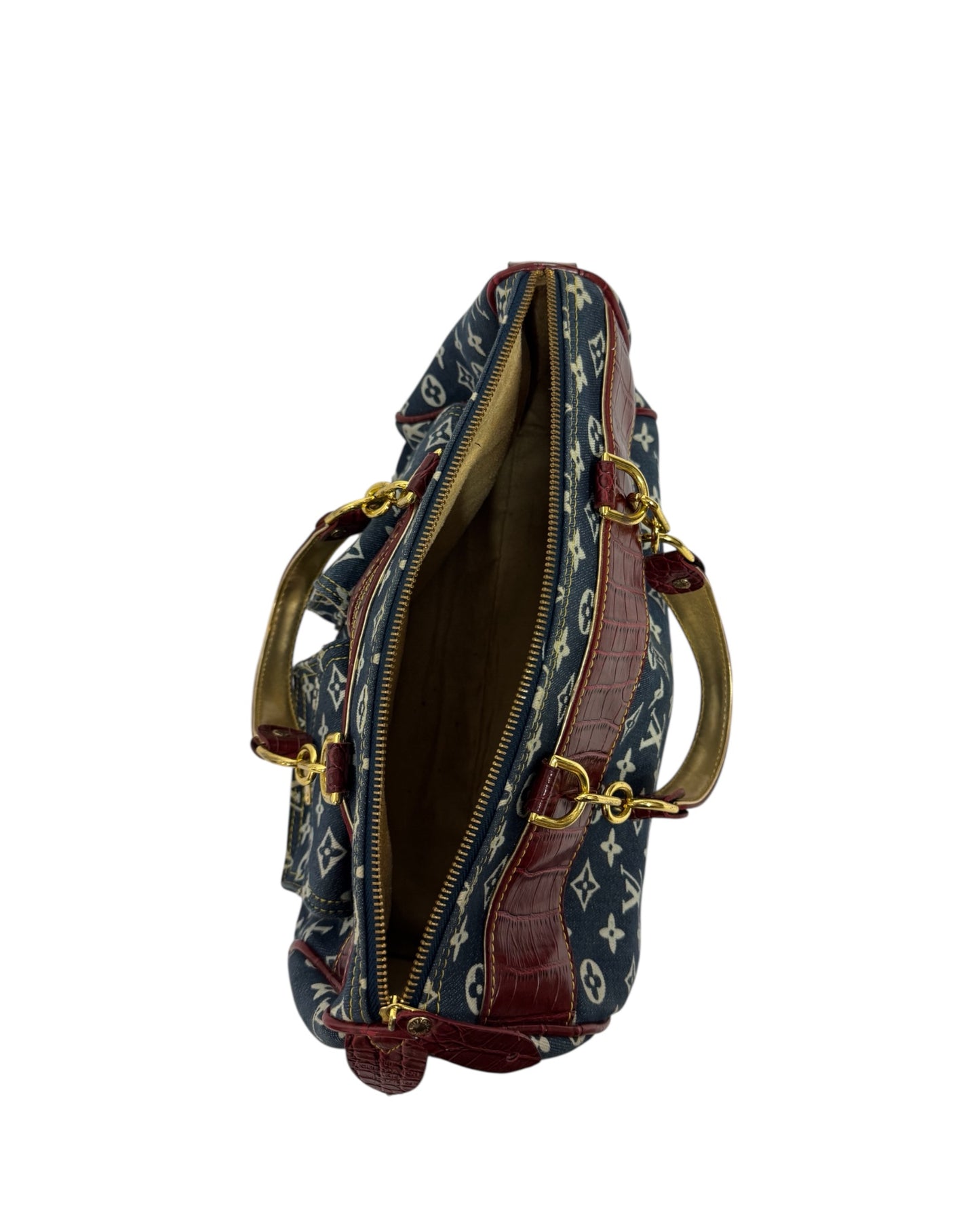 Louis Vuitton Inspired Denim Bag