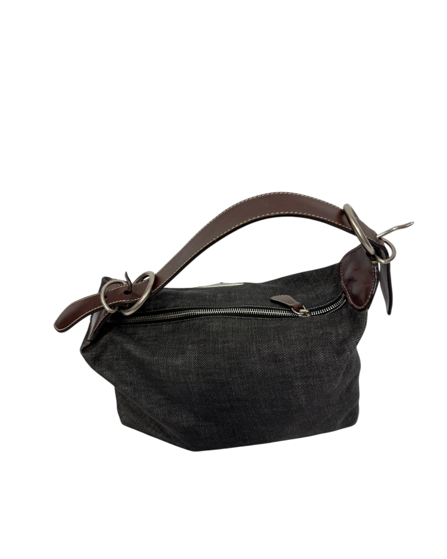 Denim Prada Hobo Bag