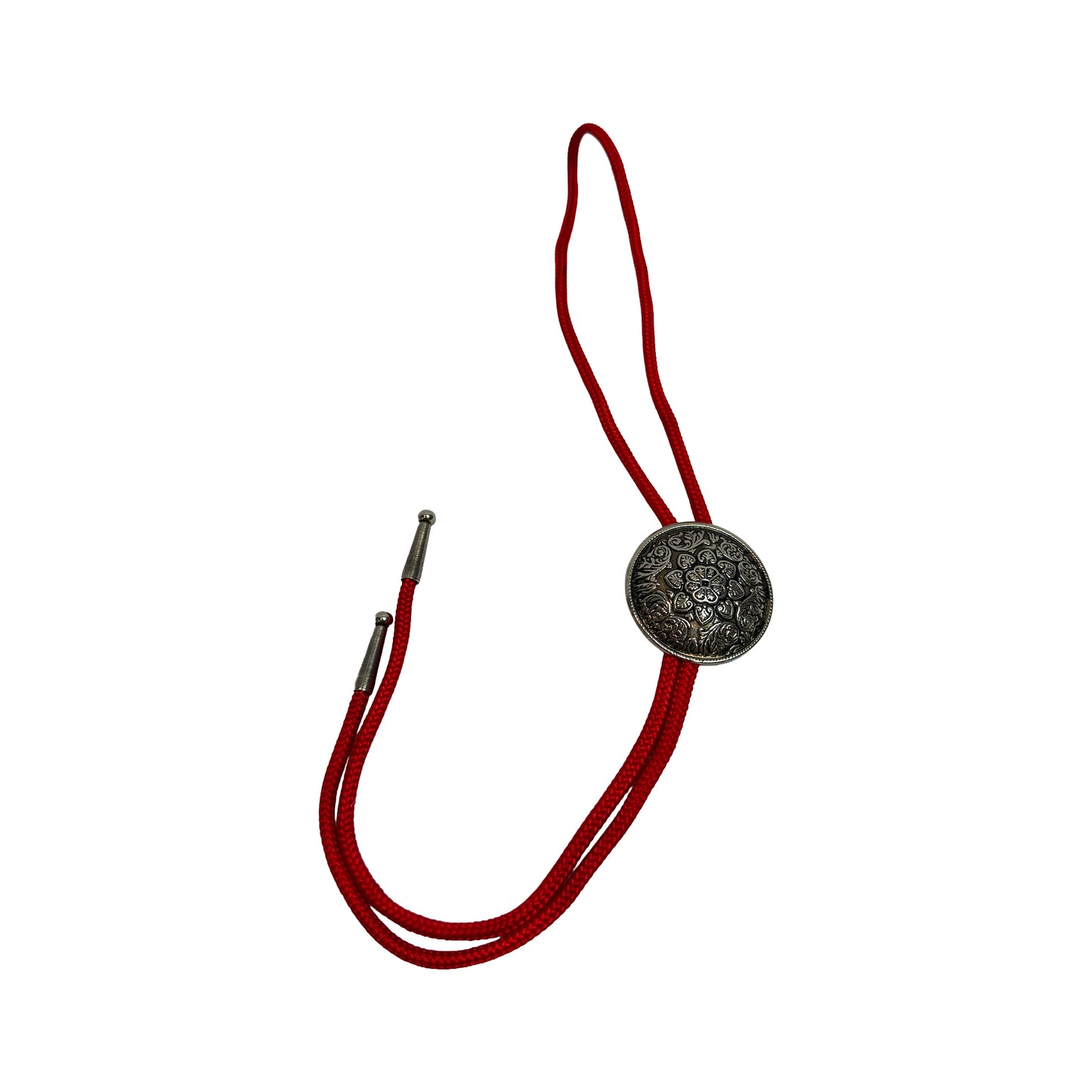 Red Western Bolo Tie