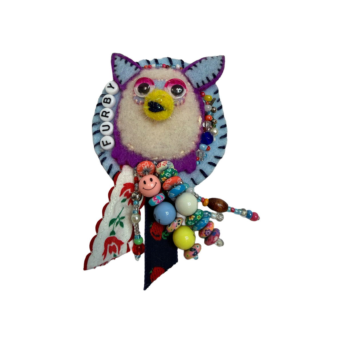 Handmade Furby Pin