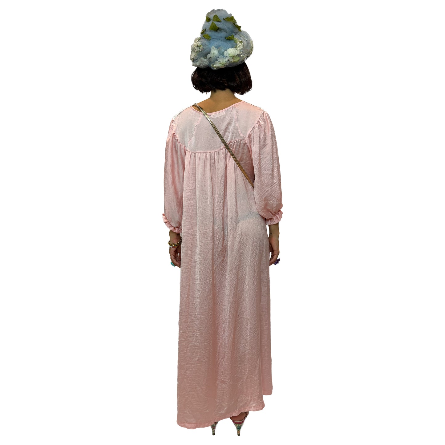 Silky Pink Night Gown