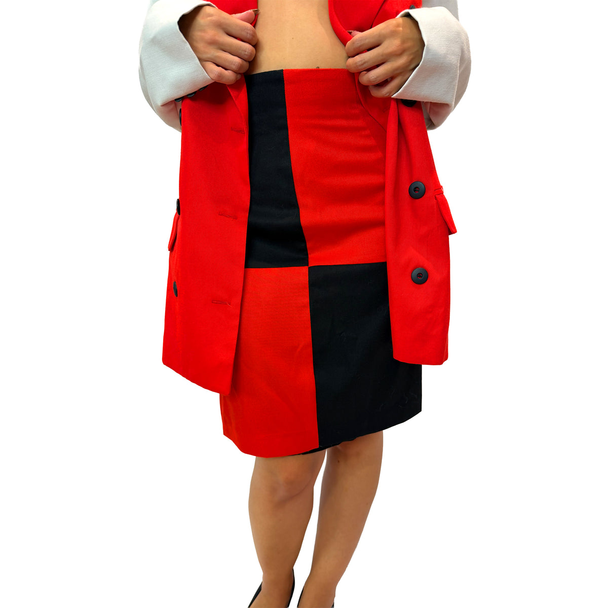 90s Le Chateau Skirt Suit