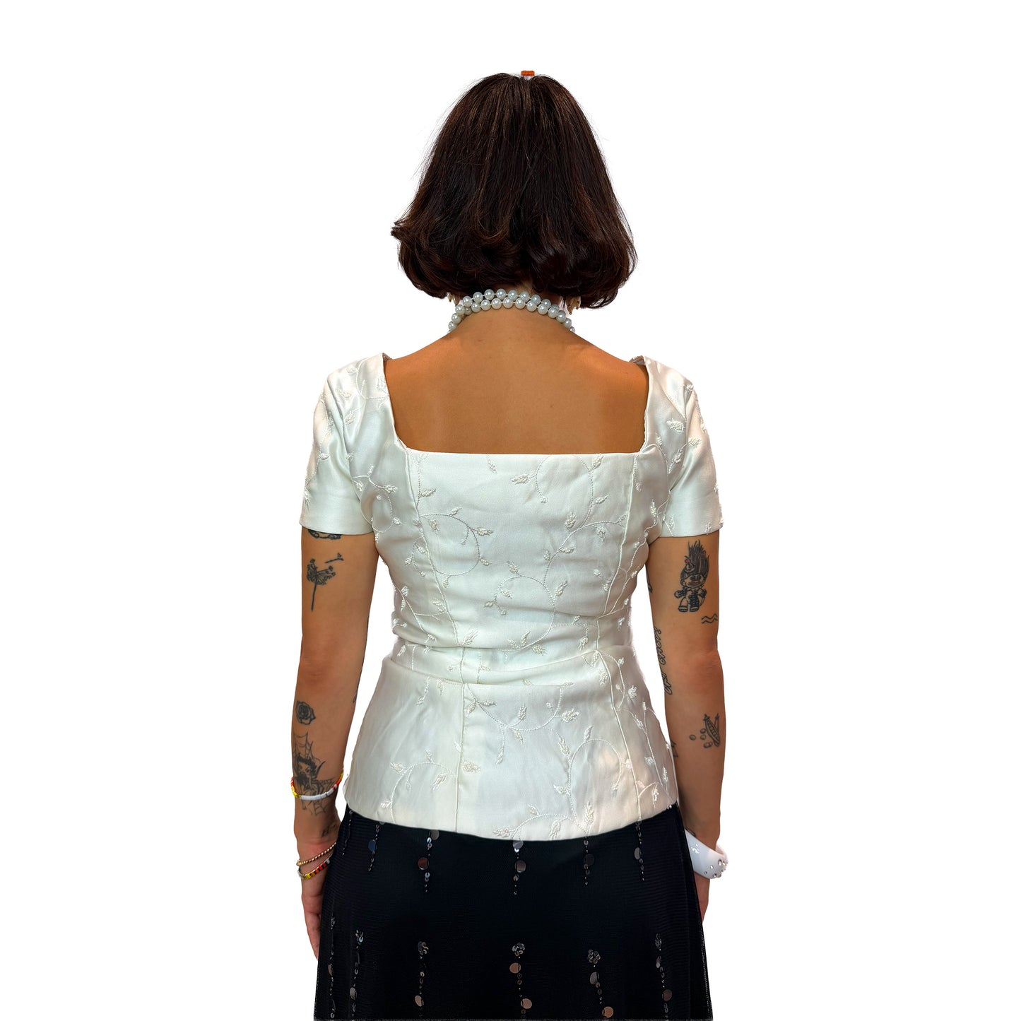 Square Neck Bridal Top