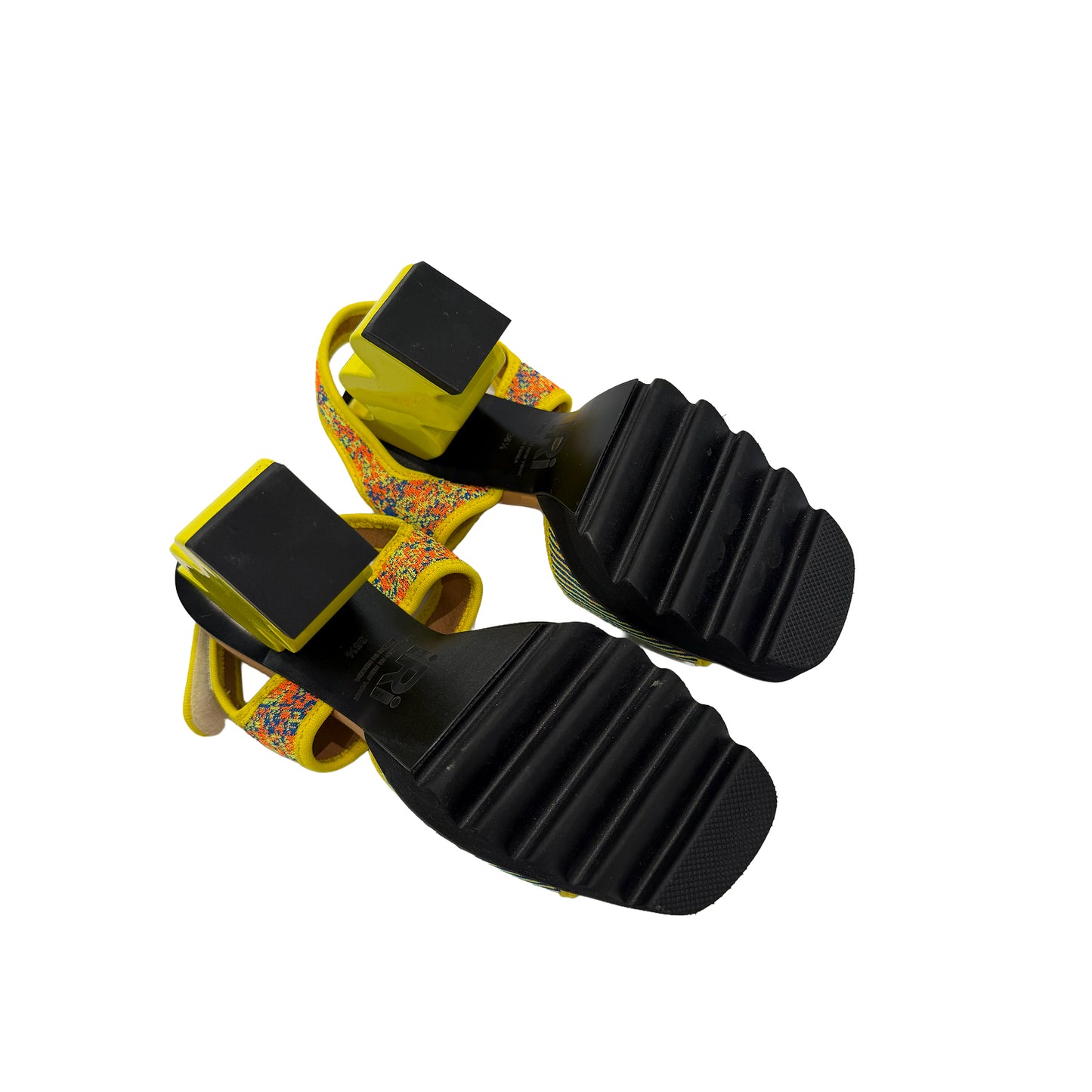 Squiggle Heel Sandals