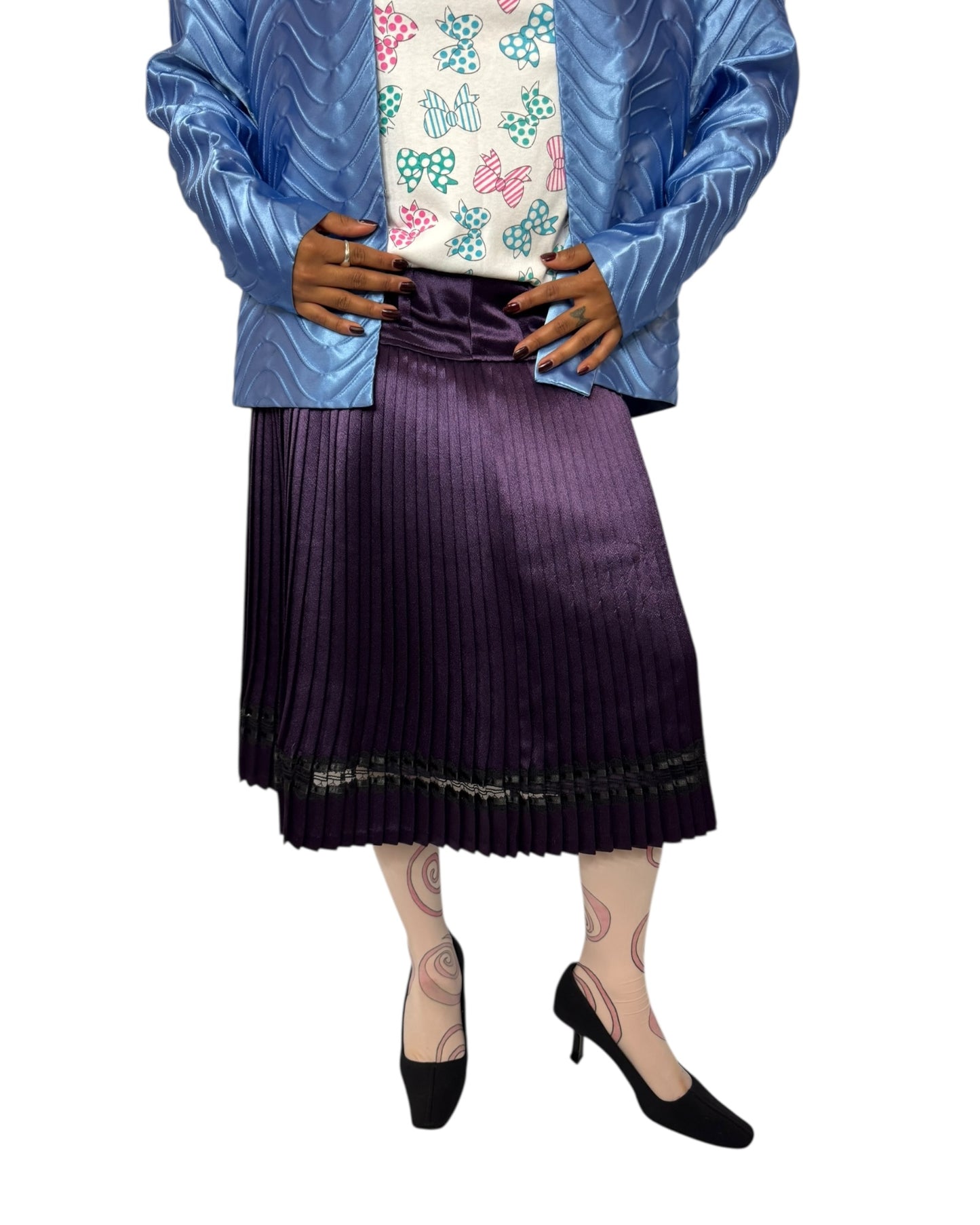 Pierre Cardin Pleated Midi Skirt