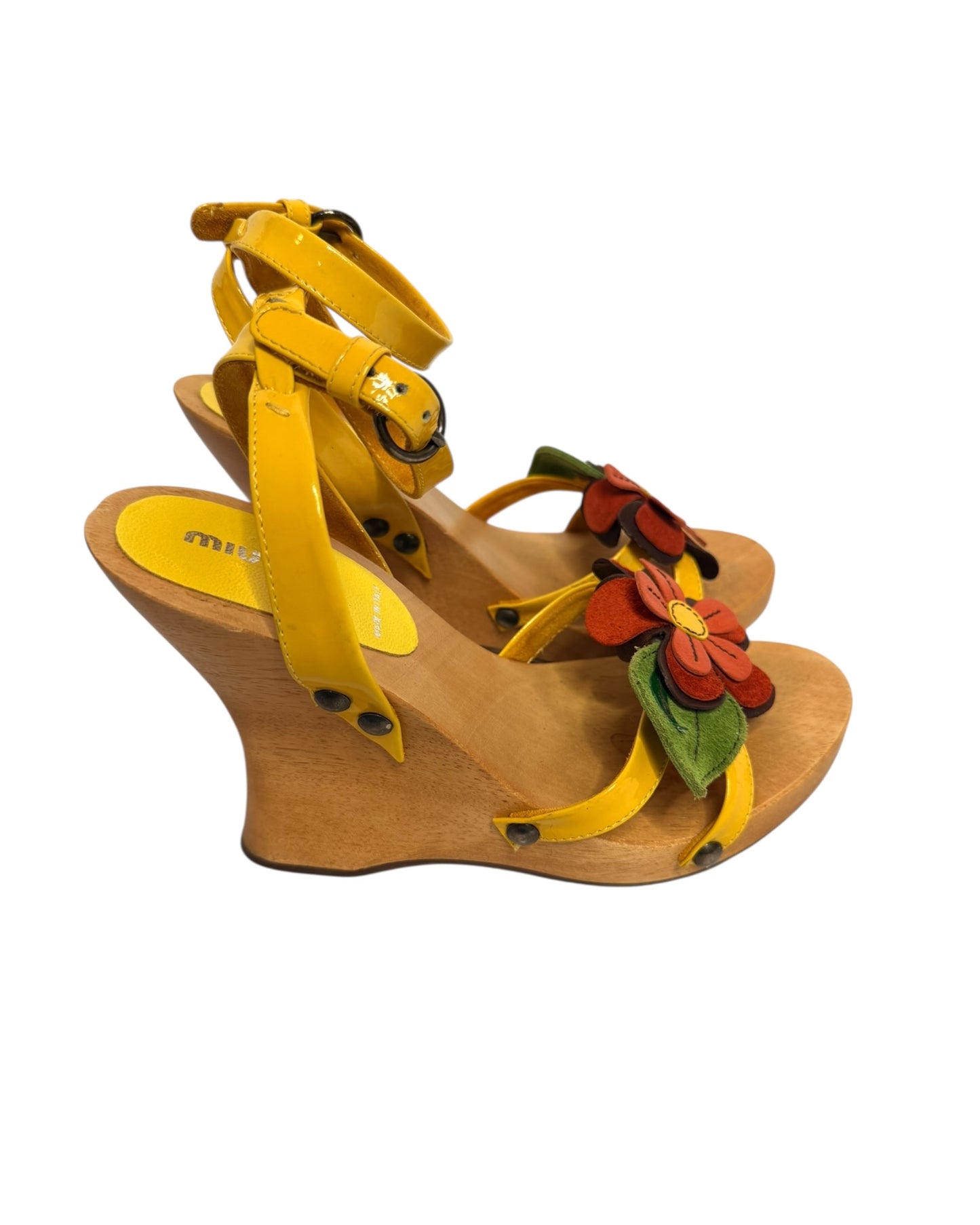 Miu Miu Wooden Wedges