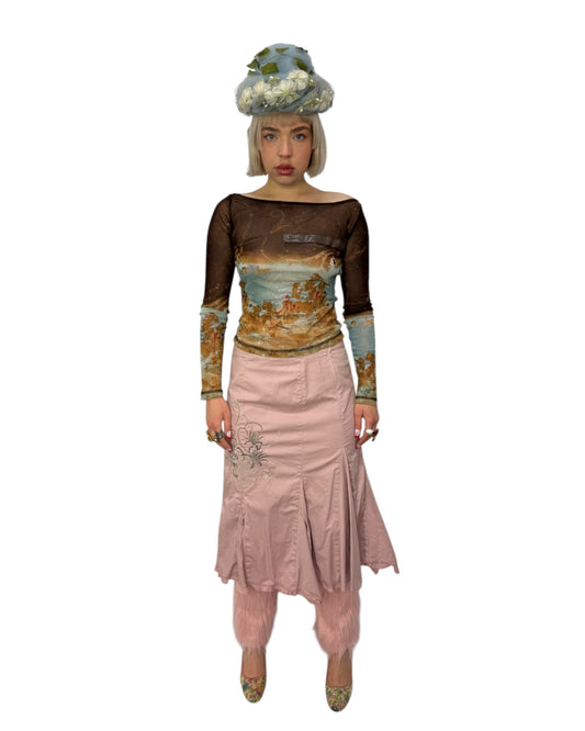 Jean Paul Gaultier Jeans Mesh Shirt