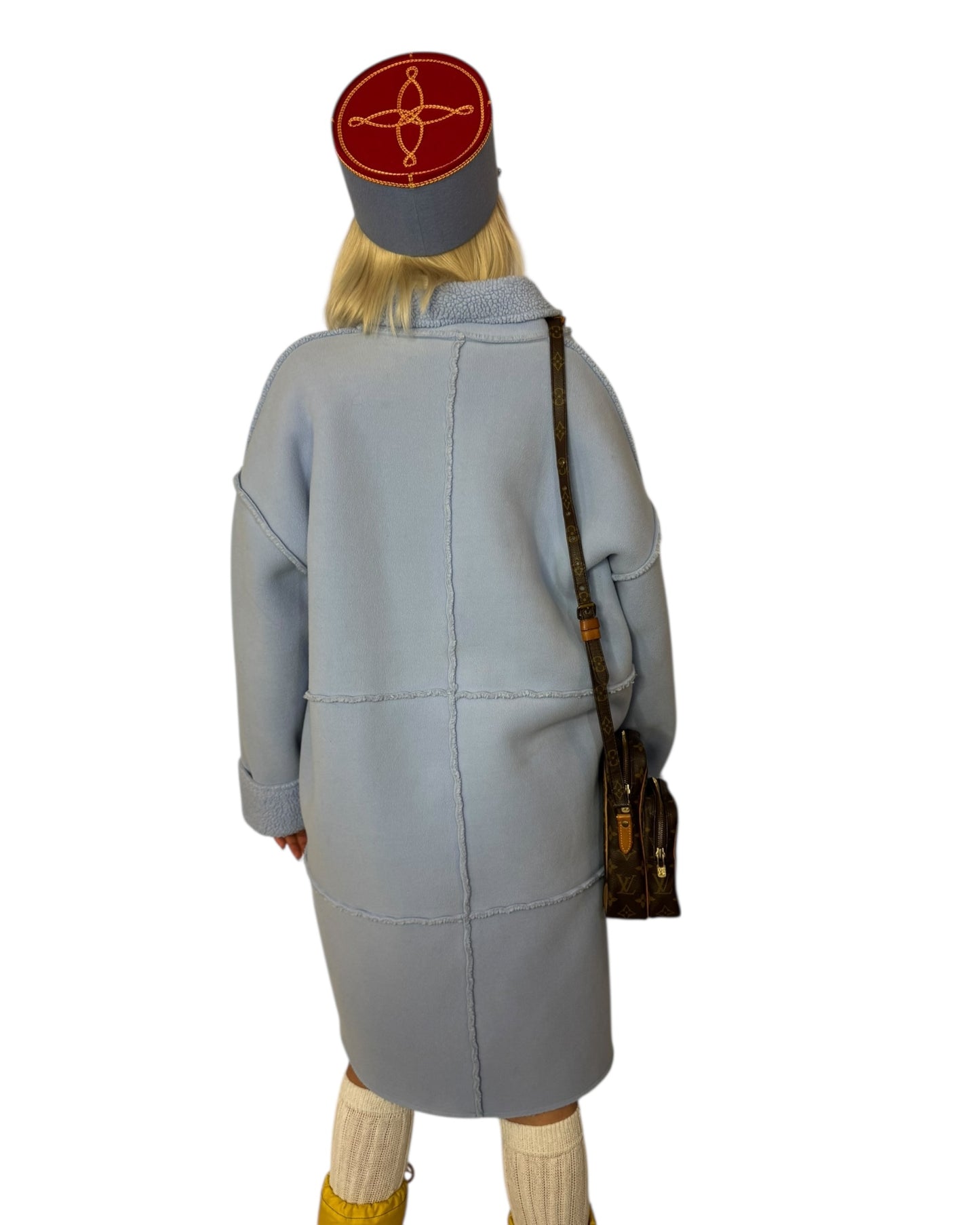 Periwinkle Blue Coat