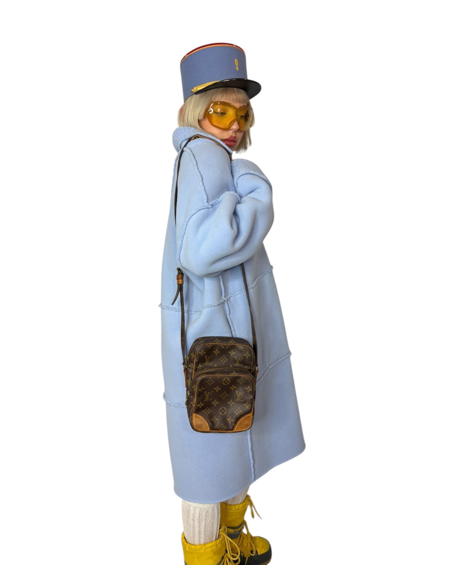 Periwinkle Blue Coat