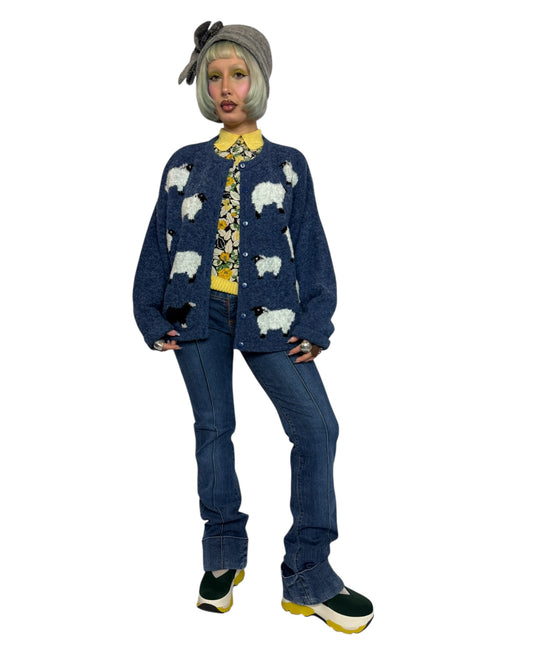 Sheep Knit Cardigan