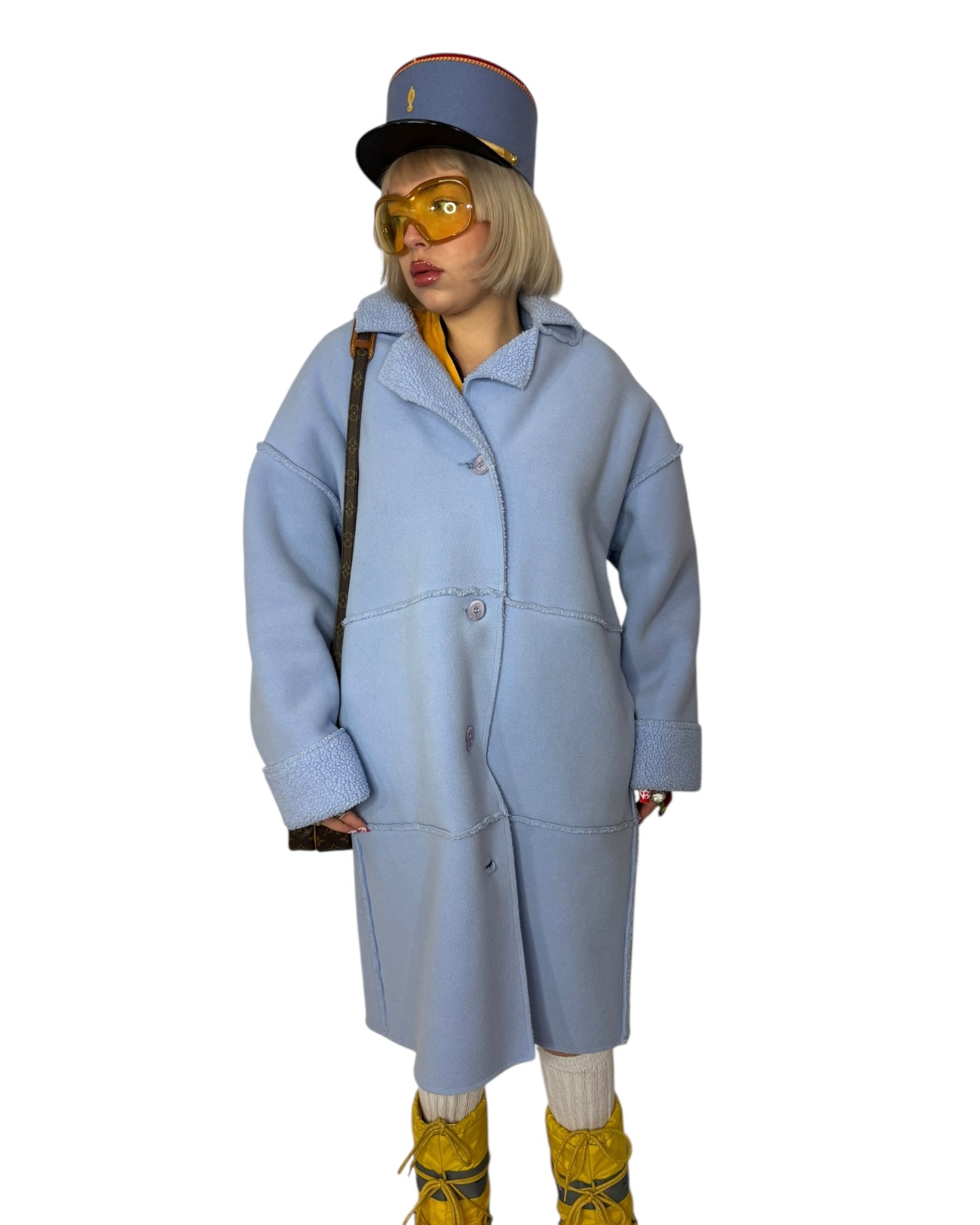 Periwinkle Blue Coat