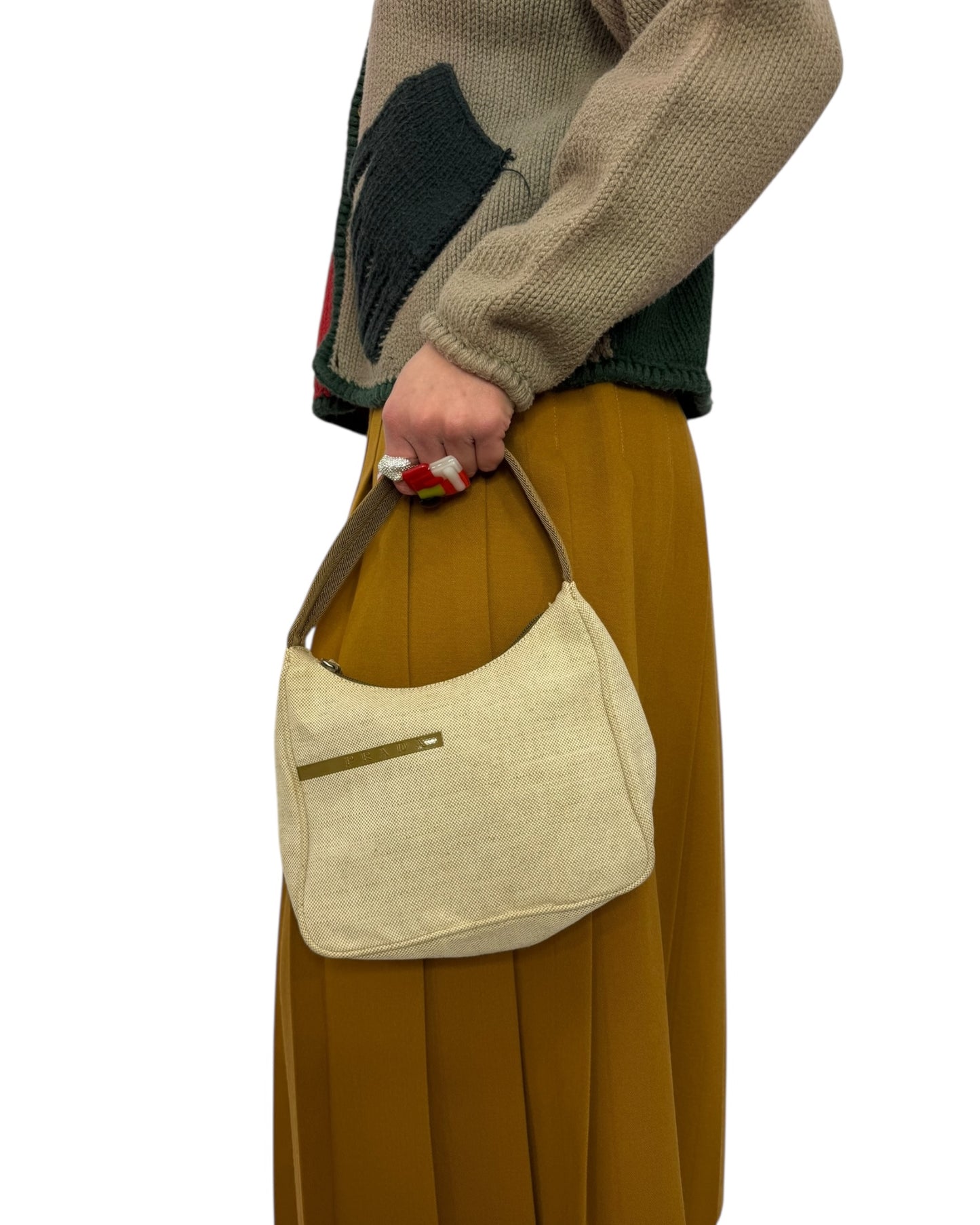 Prada S/S 1999 Tessuto Hobo Bag