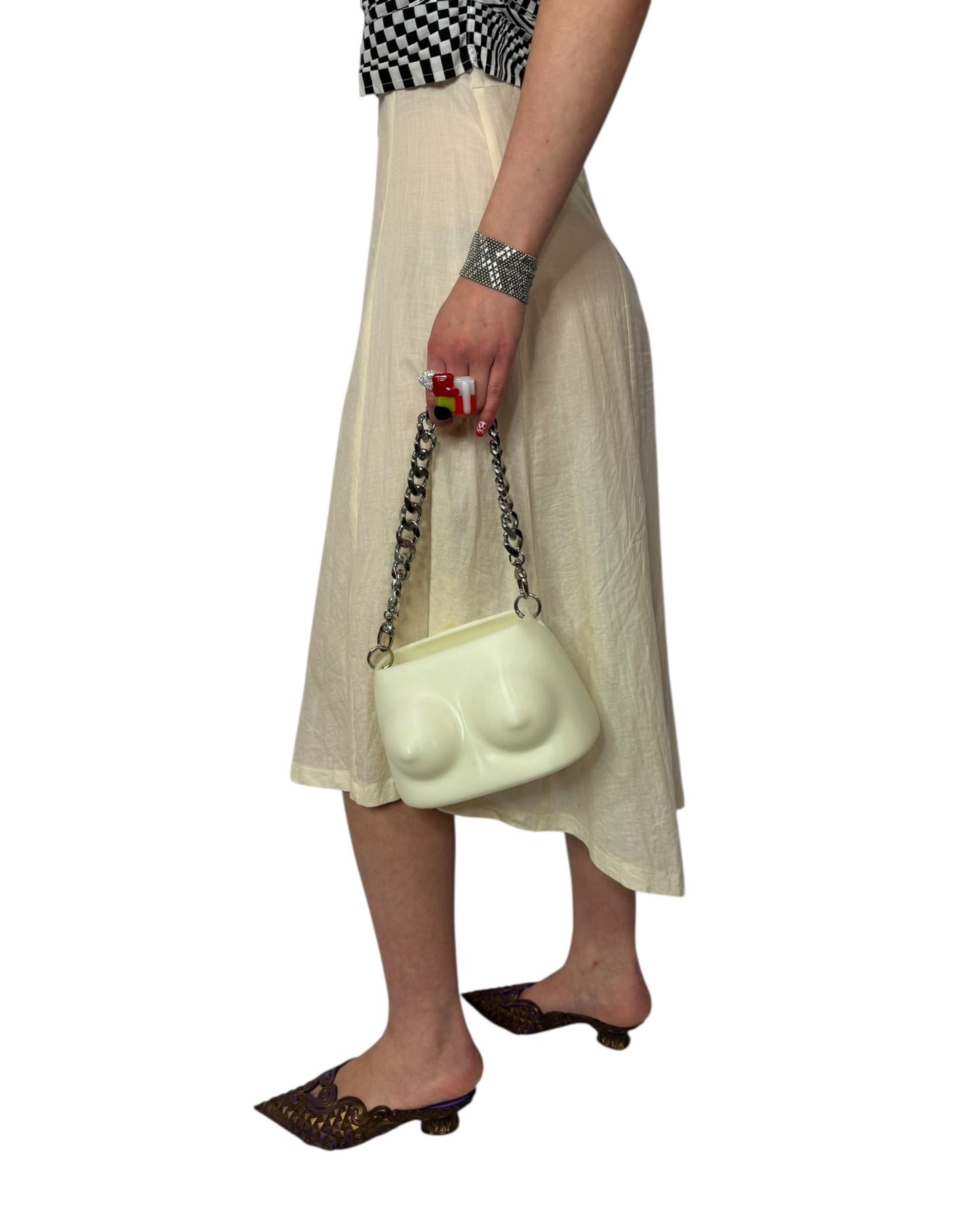 3D Printed Bust Chain Purse