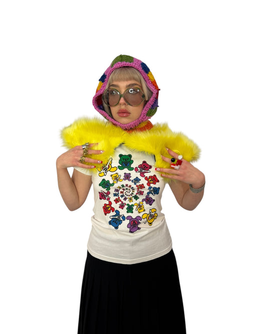 Rainbow Knit Balaclava