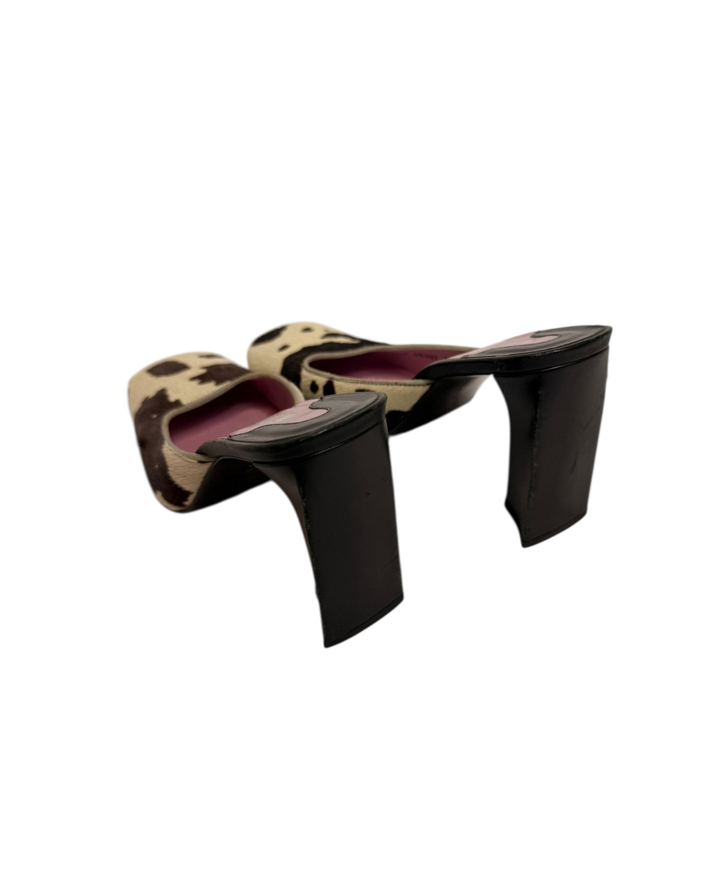 90s Cowhide Mules