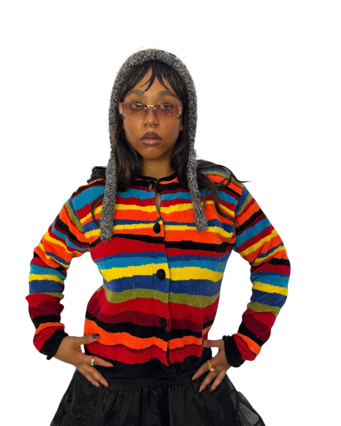 Colourful Knit Cardigan