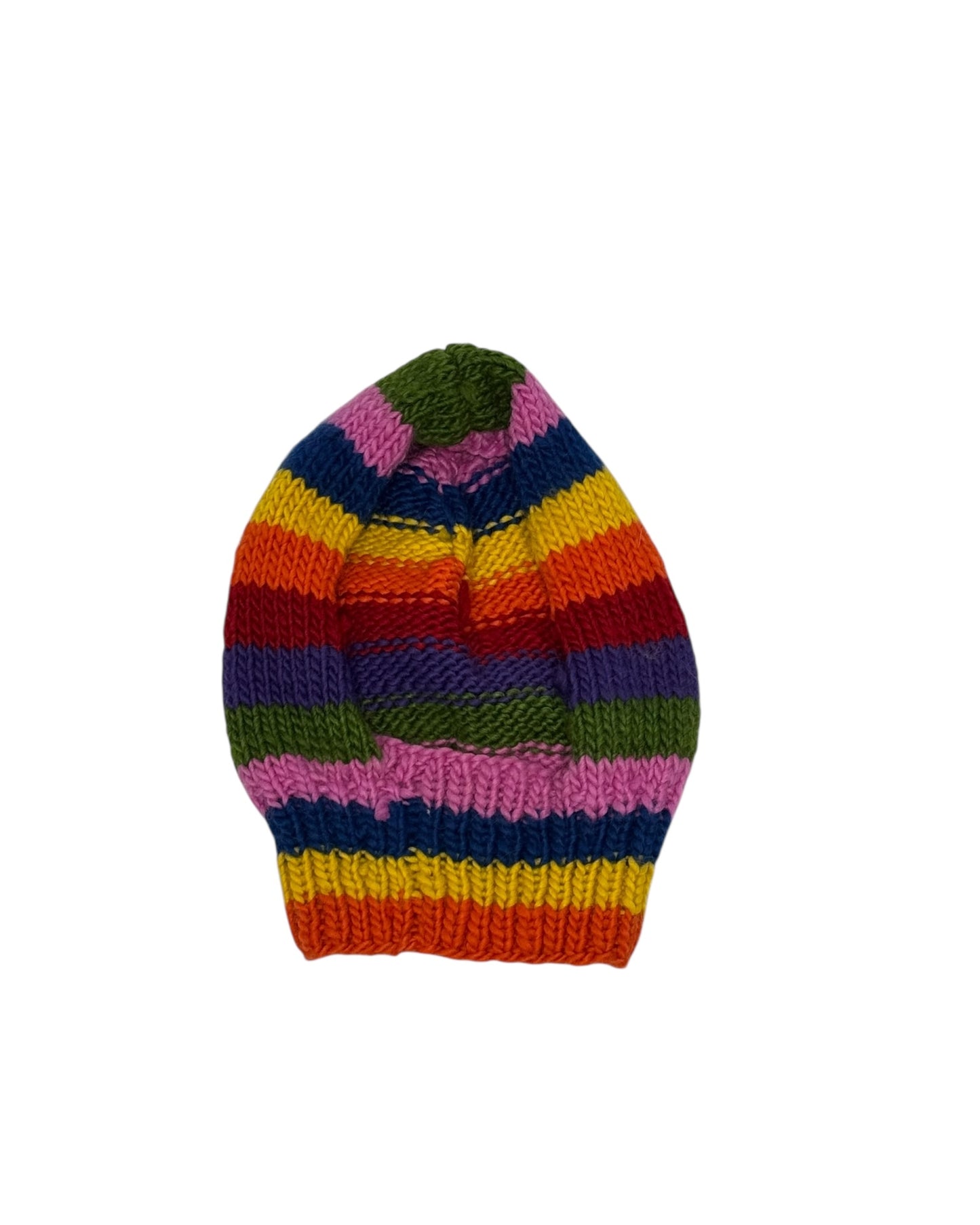 Rainbow Knit Balaclava