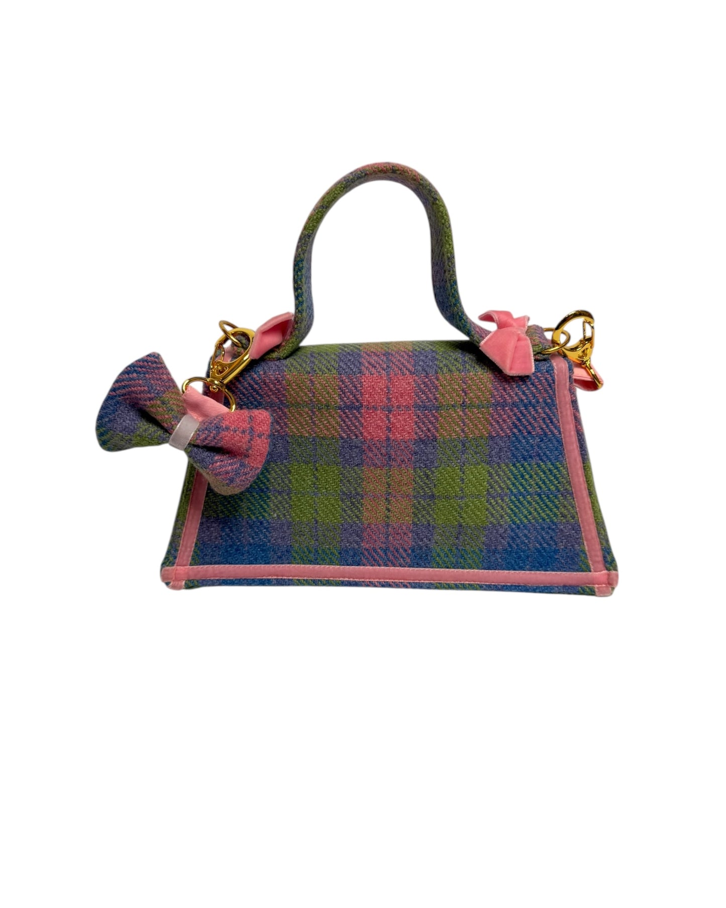 Plaid Bow Purse