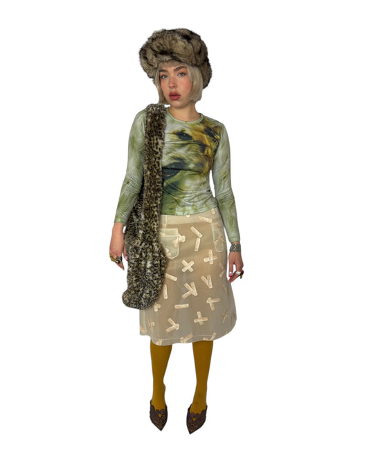 Chopova Lowena Dog Print Shirt