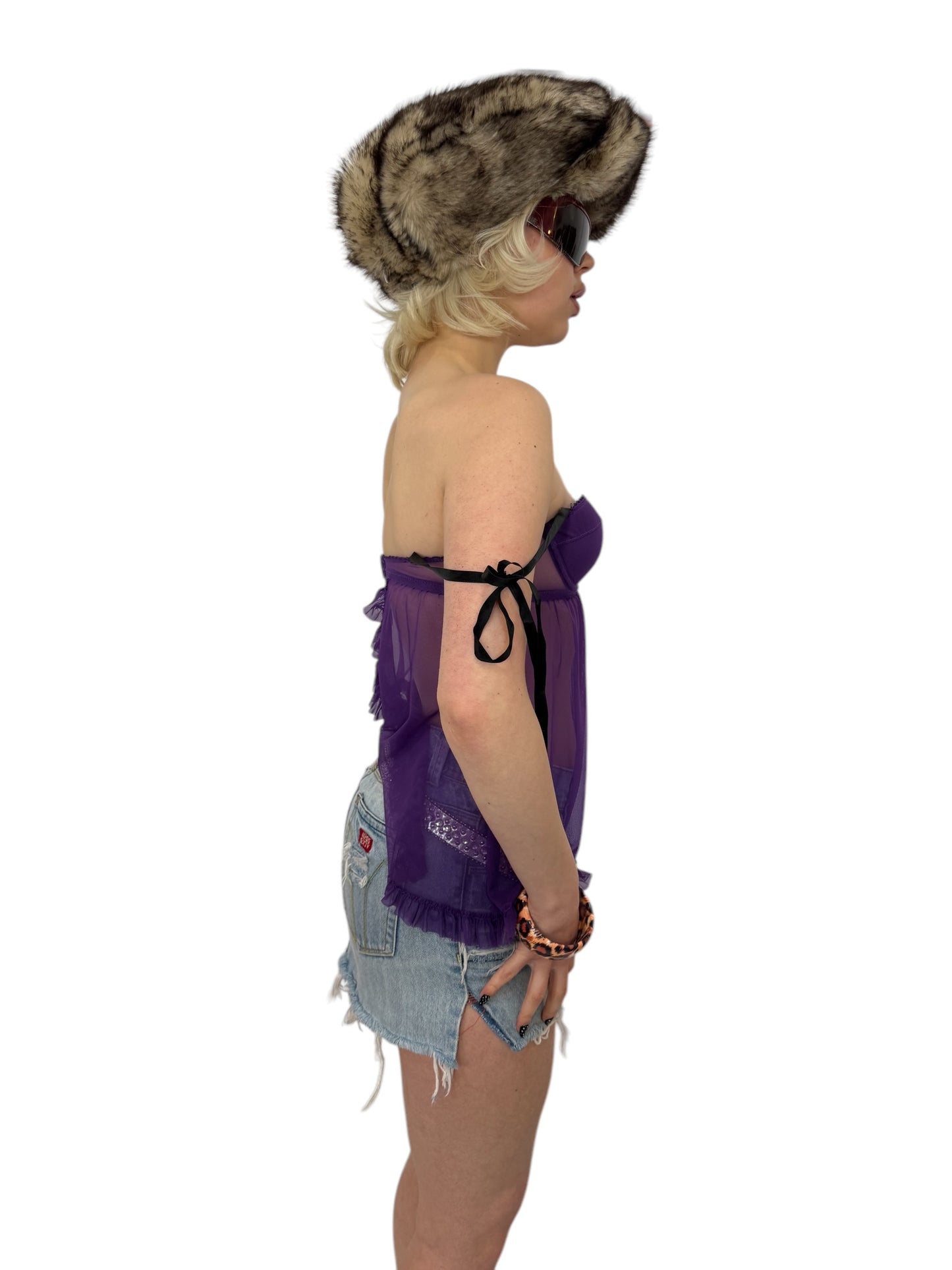 Betty Boop Printed Bustier