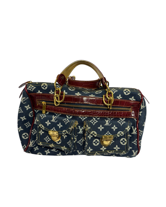 Louis Vuitton Inspired Denim Bag
