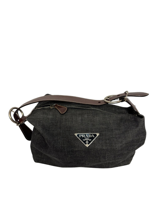Denim Prada Hobo Bag