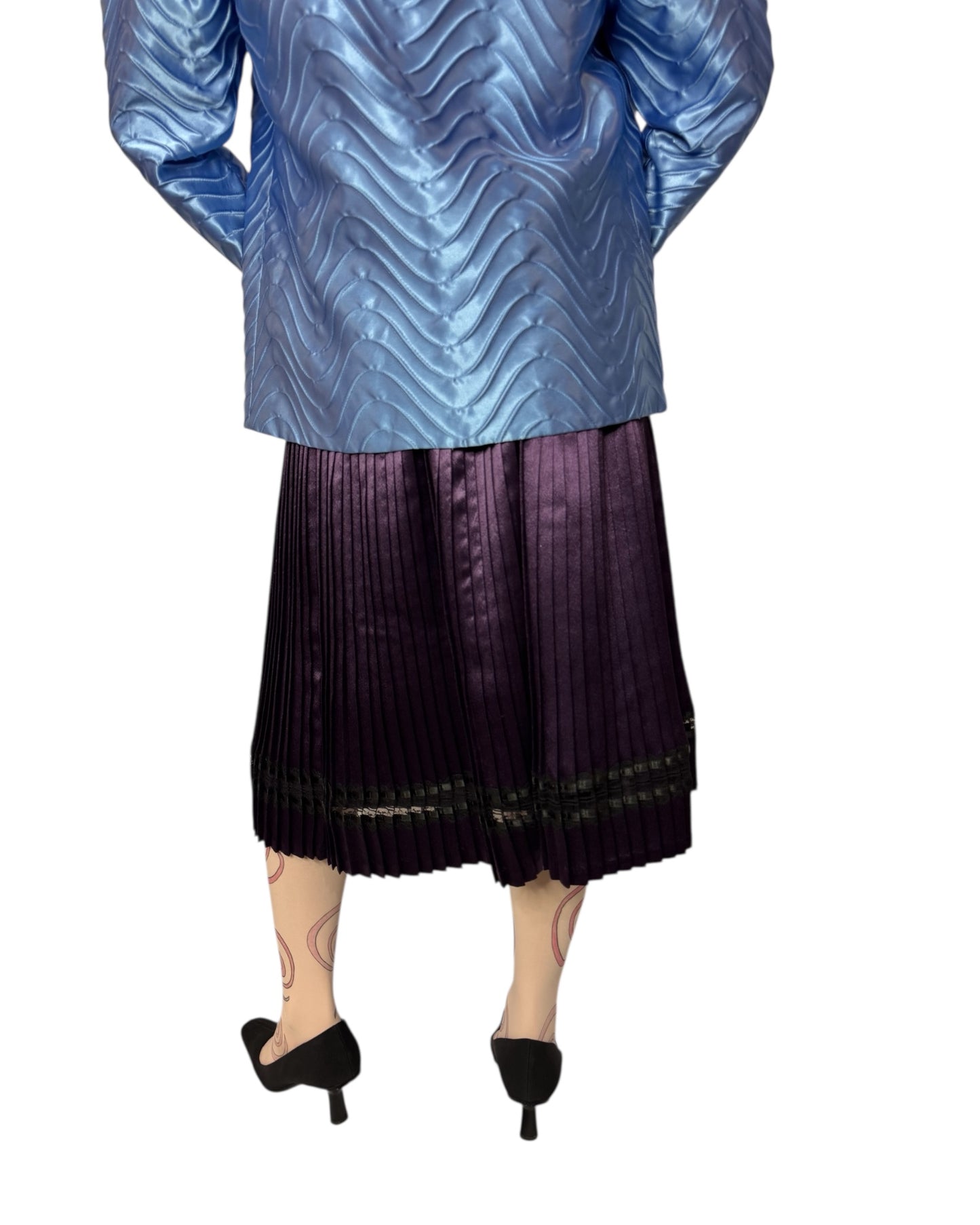 Pierre Cardin Pleated Midi Skirt