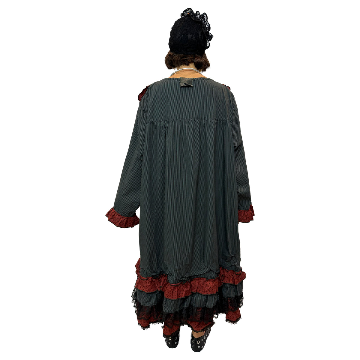 Rosette Ruffle Dress