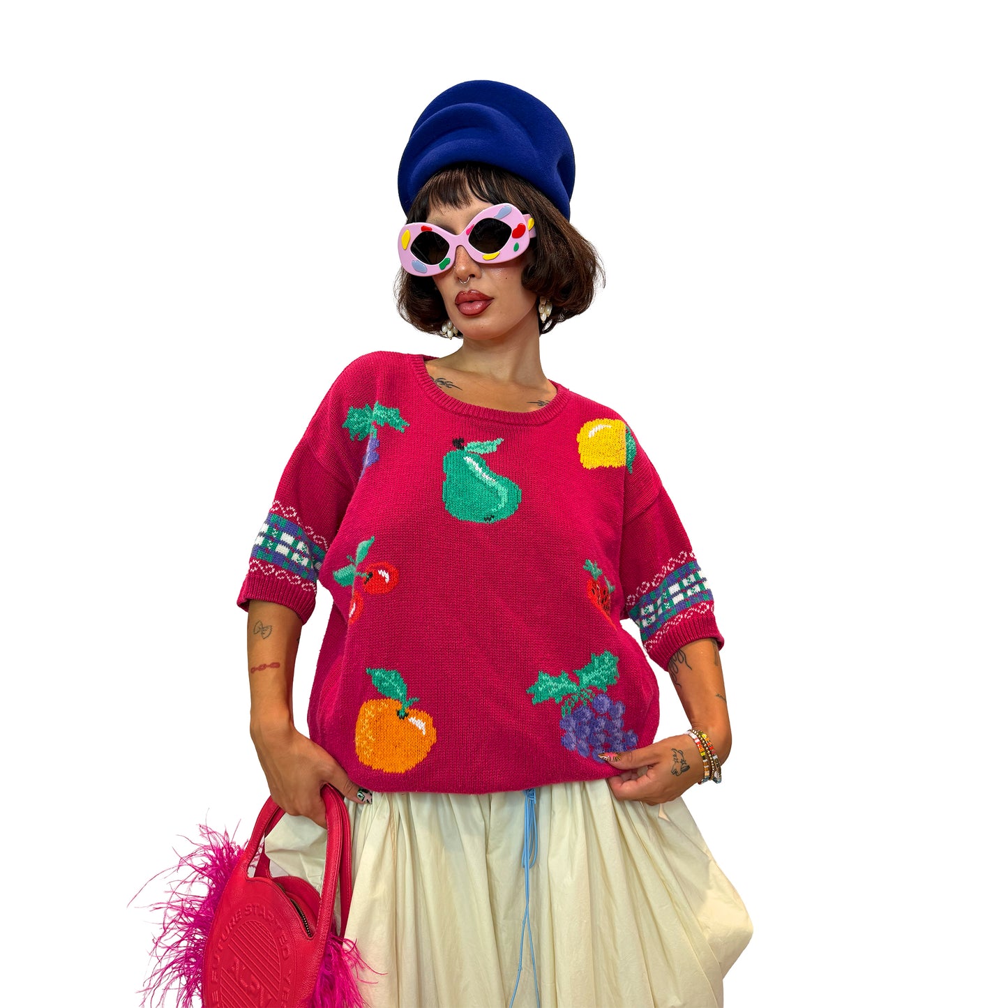 Vintage Fruit Sweater
