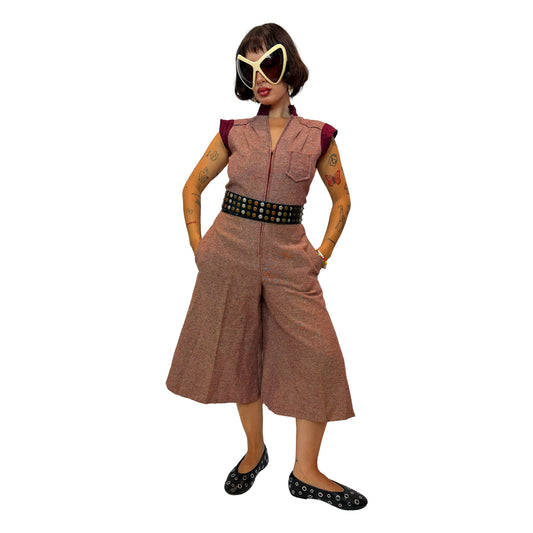 Vintage Culotte Romper