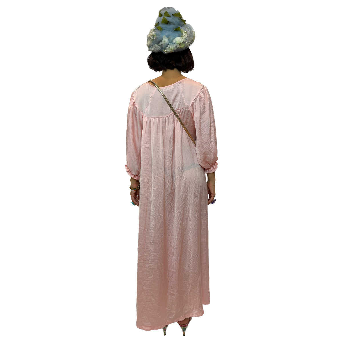 Silky Pink Night Gown
